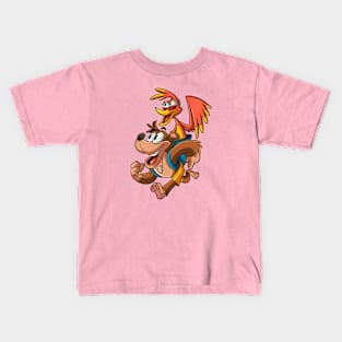 Bear and Bird Best Friend Kids T-Shirt